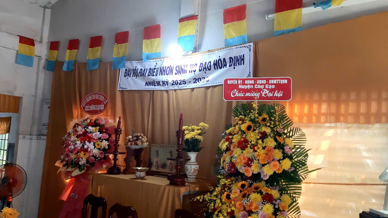 Đại hội Nhơn sanh Họ Đạo Hòa Định