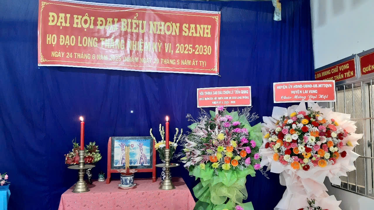 Đại hội Nhơn sanh Họ Đạo Long Thắng