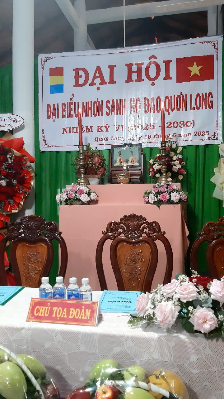 Đại hội Nhơn sanh Họ Đạo Quơn Long