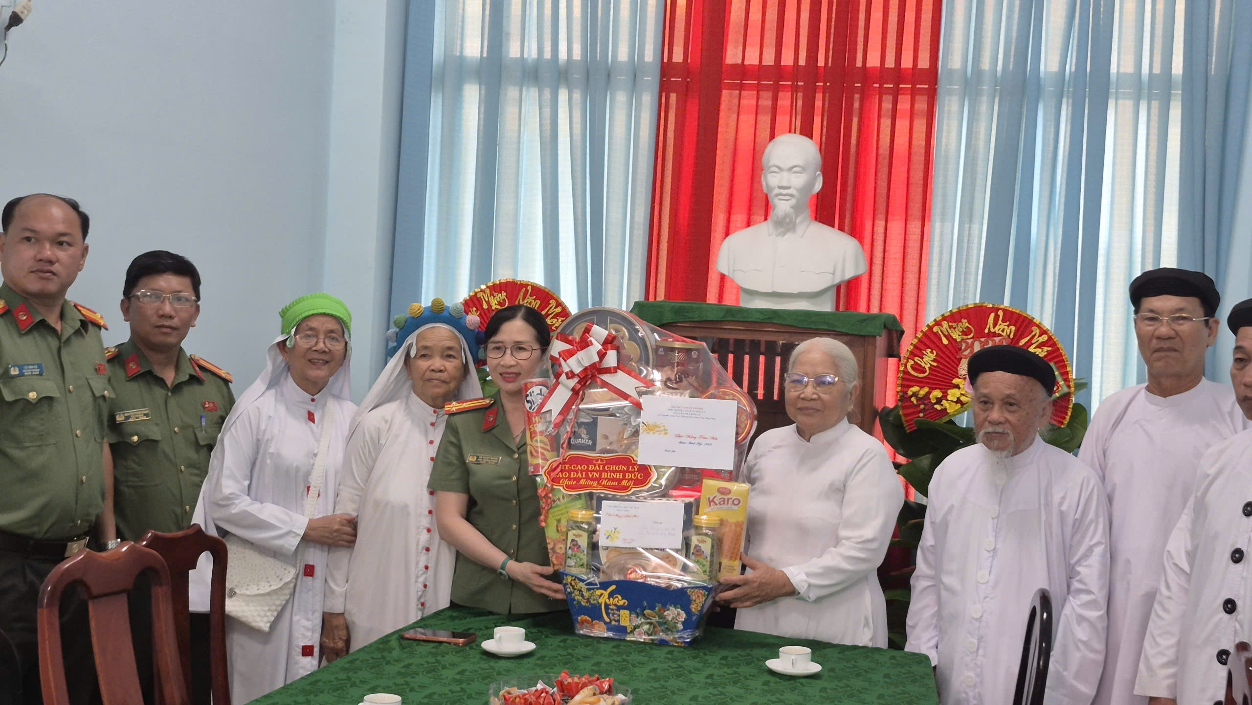 Hội thánh chúc Xuân C A tỉnh Đồng Tháp