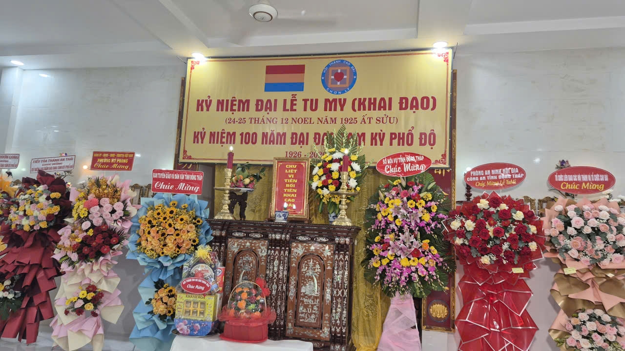 Kỷ niệm 100 năm Ngày Khai Đạo Cao Đài