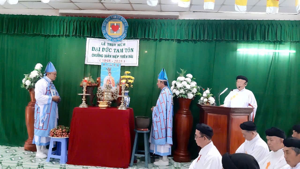 Lễ Truy niệm Đ.Đ Tam Tôn (14/5 âm lịch)